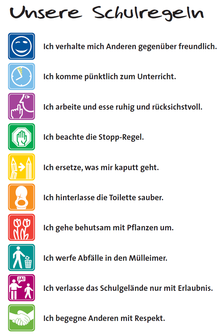 Unsere Schulregeln | Carl-Cohn-Schule